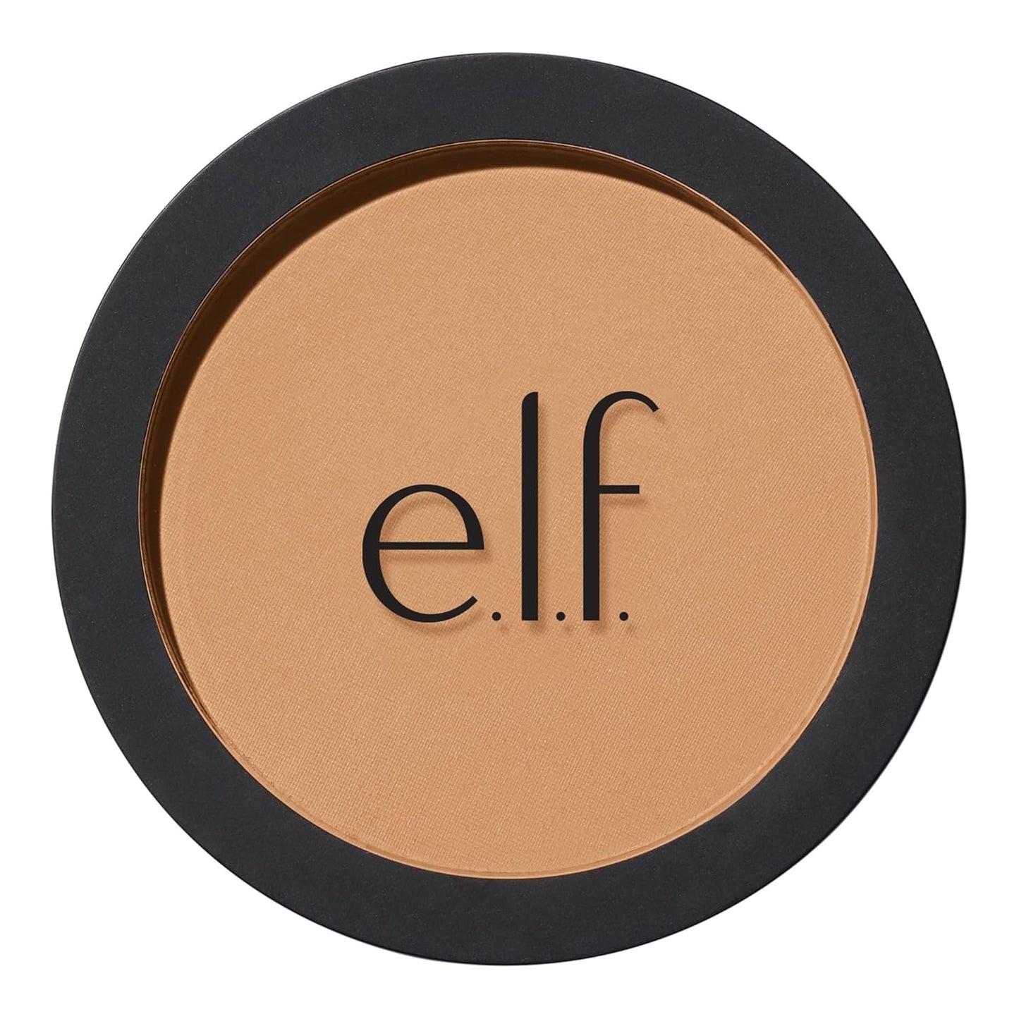 E.L.F. Primer-Infused Bronzer, Long-Wear, Matte, Bold, Lightweight, Blends Easily, Contours Cheeks, Forever Sun Kissed, All-Day Wear, 0.35 Oz
