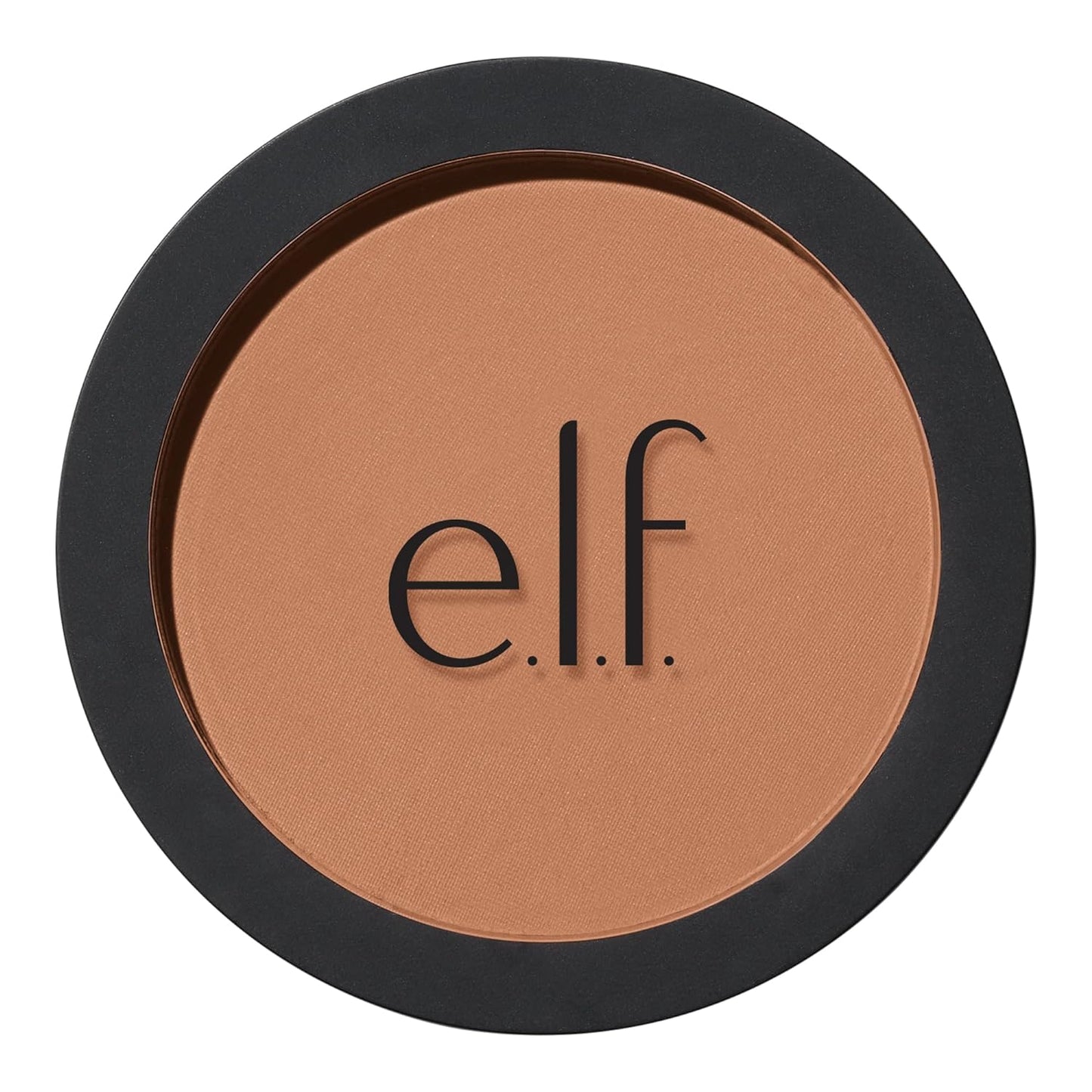 E.L.F. Primer-Infused Bronzer, Long-Wear, Matte, Bold, Lightweight, Blends Easily, Contours Cheeks, Forever Sun Kissed, All-Day Wear, 0.35 Oz