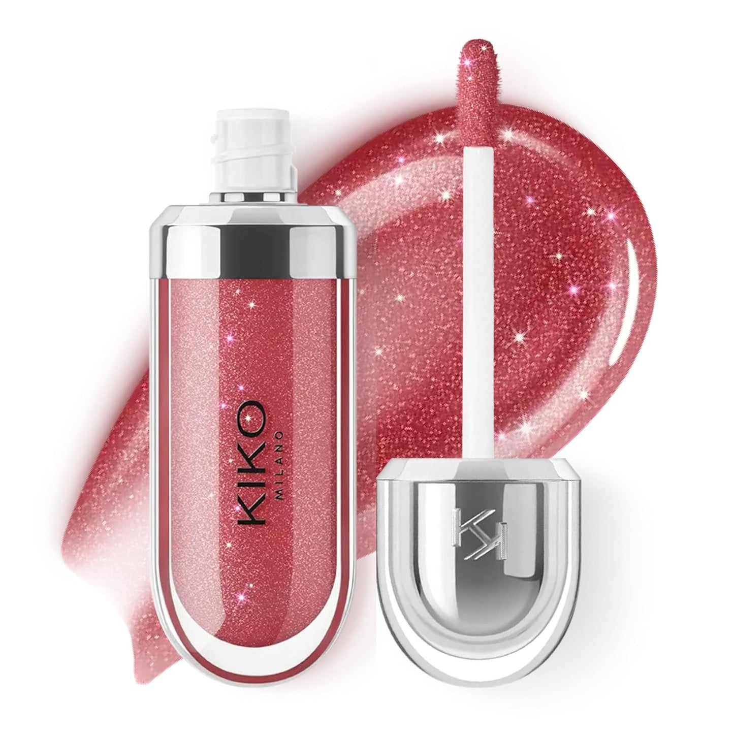 KIKO Milano 3D Hydra Lip Gloss – High Shine, Hydrating, Plumping, Non-Sticky, Moisturizing Lip Makeup